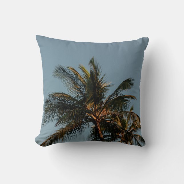 Cojín Decorativo Árbol de coco alto (Anverso)