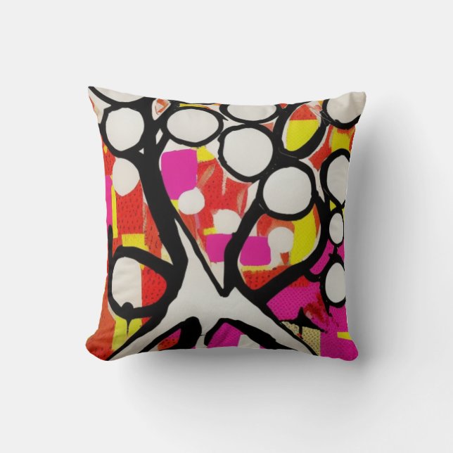 Cojín Decorativo Árbol de familia (Anverso)