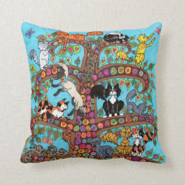 Cojín Decorativo Árbol de gato 2