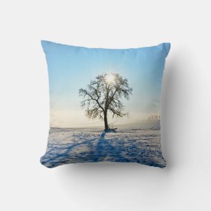 Cojín Decorativo Árbol de invierno
