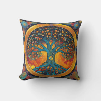 Cojín Decorativo Árbol de la Vida