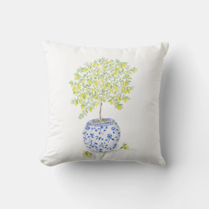 Cojín Decorativo Árbol de limón acuático
