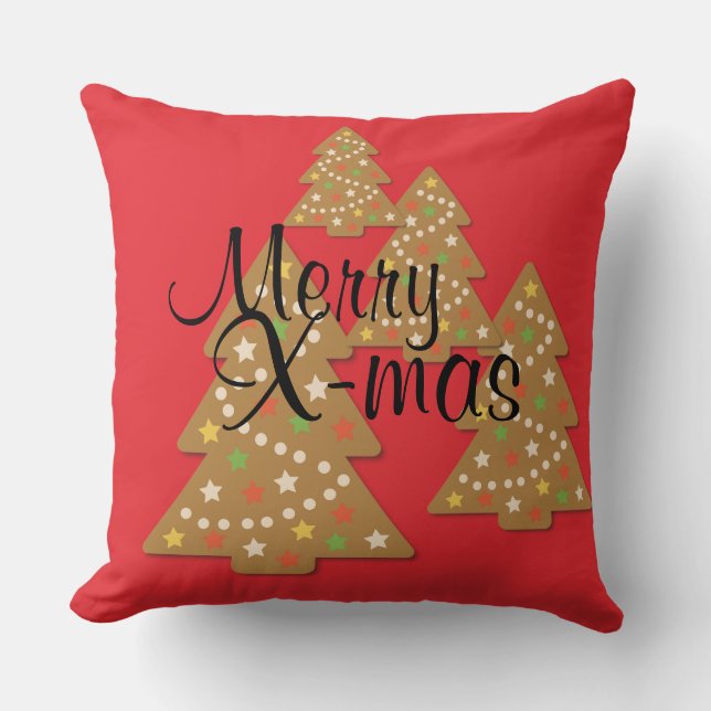 Cojín Decorativo árbol de Navidad (Anverso)