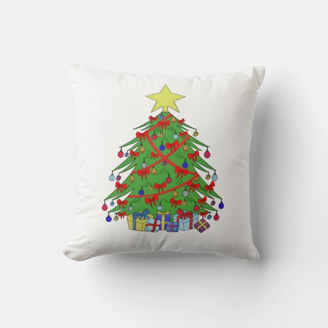 Cojín Decorativo árbol de Navidad (Anverso)