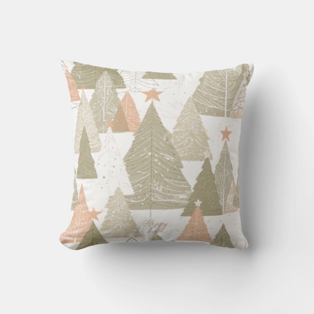 Cojín Decorativo Árbol de Navidad  (Anverso)