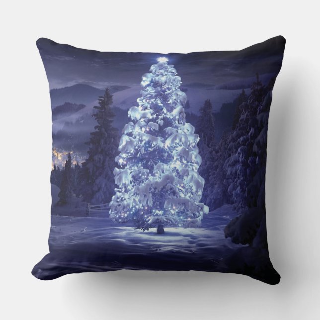 Cojín Decorativo Árbol de Navidad (Anverso)