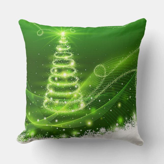 Cojín Decorativo Árbol de Navidad (Anverso)
