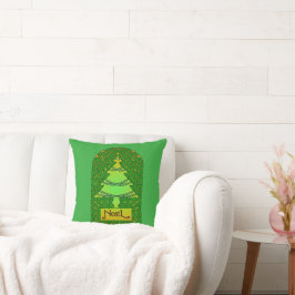 Cojín Decorativo Árbol de Navidad Celta