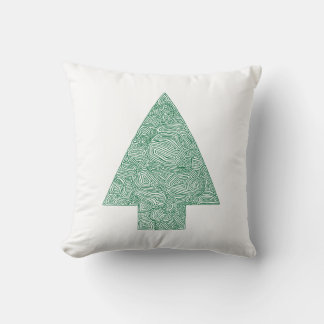 Cojín Decorativo Árbol de Navidad moderno