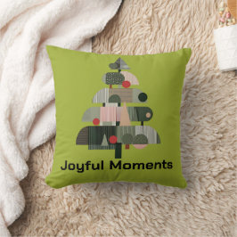 Cojín Decorativo Árbol de Navidad moderno escandinavo