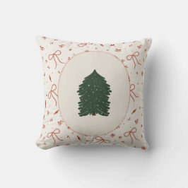 Cojín Decorativo Árbol de Navidad Rústico Agrícola