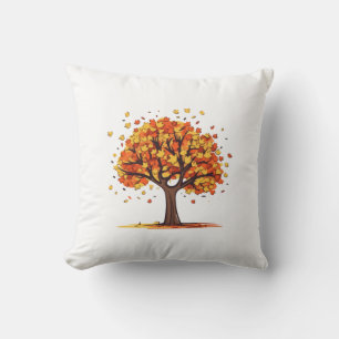 Cojín Decorativo Árbol de otoño