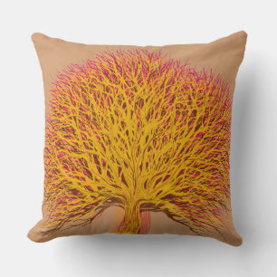 Cojín Decorativo Árbol de otoño nº 3