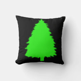 Cojín Decorativo Árbol de pino verde