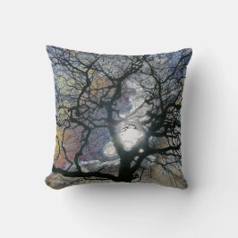 Cojín Decorativo Árbol de roble a principios de primavera, edición 