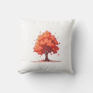 Cojín Decorativo Árbol de serenidad de otoño