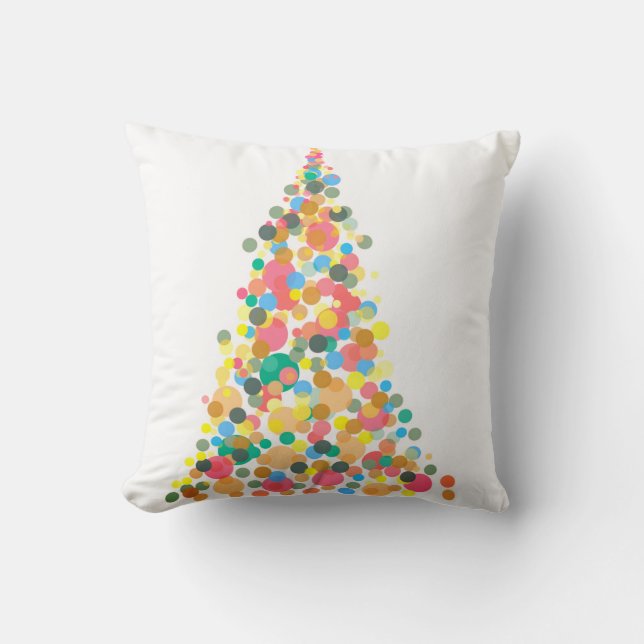 Cojín Decorativo Árbol de vacaciones del Cushion (Anverso)