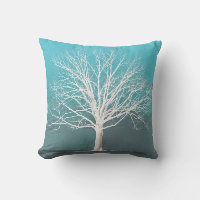 Cojín Decorativo Árbol del invierno (Anverso)