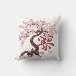 Cojín Decorativo árbol japonés