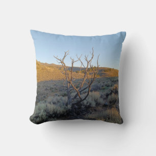 Cojín Decorativo Árbol muerto en el desierto de Nevada