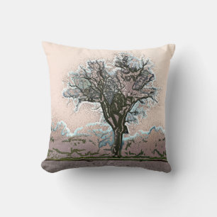 COJÍN DECORATIVO ÁRBOL SOLITARIO