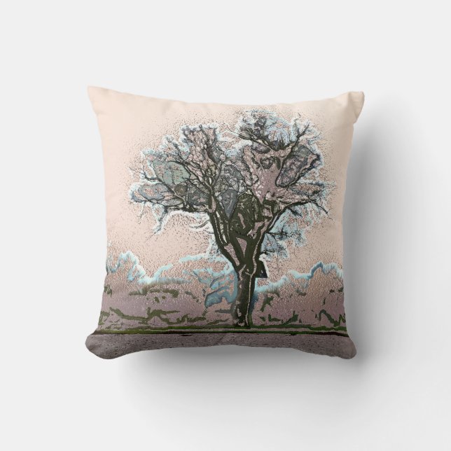 COJÍN DECORATIVO ÁRBOL ÚNICO (Anverso)