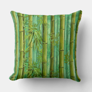 Cojín Decorativo Arboleda Cálida Fría de Bambú