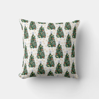 Cojín Decorativo Árboles de Navidad - Festividades