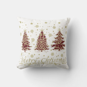 Cojín Decorativo Árboles de Navidad modernos decorados