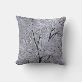 Cojín Decorativo Árboles de nevada