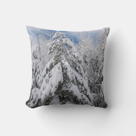 Cojín Decorativo Árboles nevados