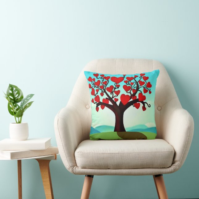 Cojín Decorativo  Arbre d’amour - Valentine’s day (Silla)