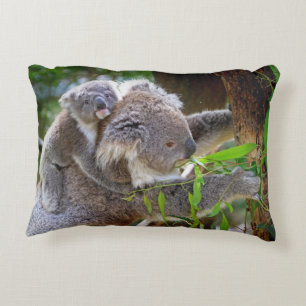 Cojín Decorativo arbusto arbóreo del oso de koala