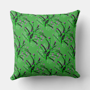 Cojín Decorativo Arbusto decorativo con acento verde