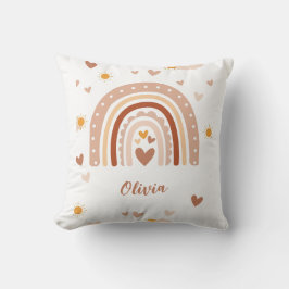 Cojín Decorativo  Arc en ciel bohème personnalisé