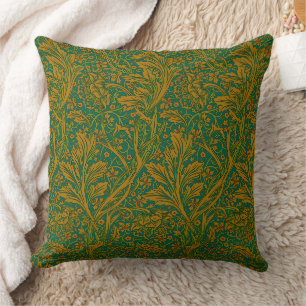 Cojín Decorativo Arcadia Vintage de William Morris totalmente sin c