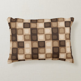 Cojín Decorativo Arco geométrico moderno boho patrón azteca