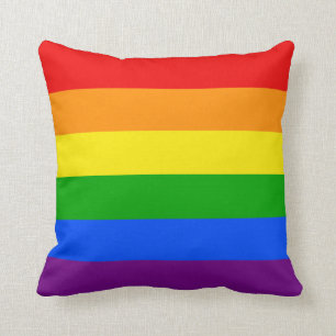 COJÍN DECORATIVO "ARCO IRIS "