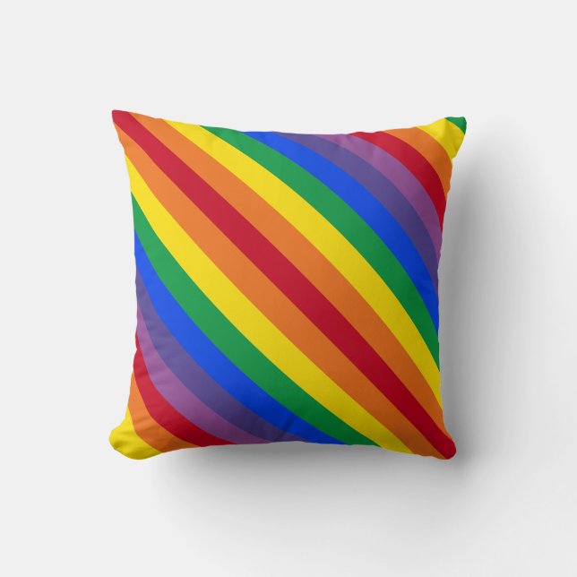 Cojín Decorativo Arco iris (Anverso)