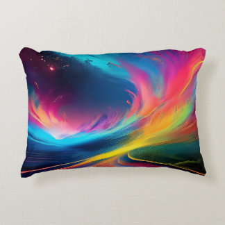 Cojín Decorativo Arco Iris Swirls Leggings