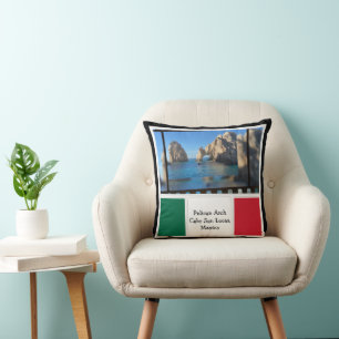 Cojín Decorativo Arco Pelicano, Cabo San Lucas