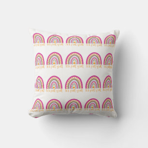 Cojín Decorativo Arcoiris de calabaza suave