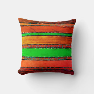 Cojín decorativo arcoiris de Guatemala