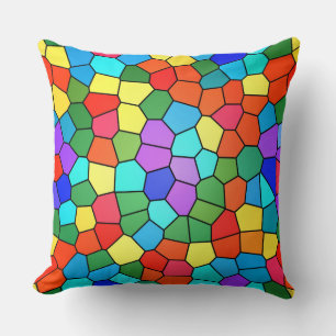 Cojín Decorativo Arcoiris de vidrio templado 2183