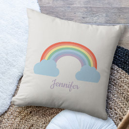 Cojín Decorativo Arcoiris pastel