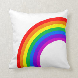 Cojín Decorativo Arcoiris y monograma