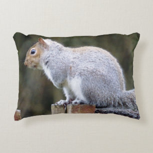 Cojín Decorativo Ardilla de Gris salvaje