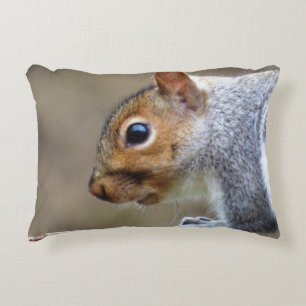 Cojín Decorativo Ardilla de Gris salvaje