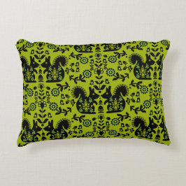 Cojín Decorativo Ardilla Escandinavia Nórdica Arte Popular