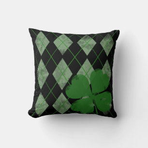 Cojín Decorativo Argyle Shamrock Pillows